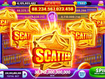 Interfaz de casino online y slots